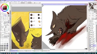 coloring a big picture