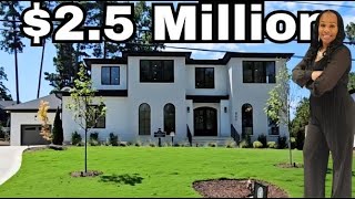 $2.5 Million | Furnished | Ultra Modern |  North Hills | Raleigh NC