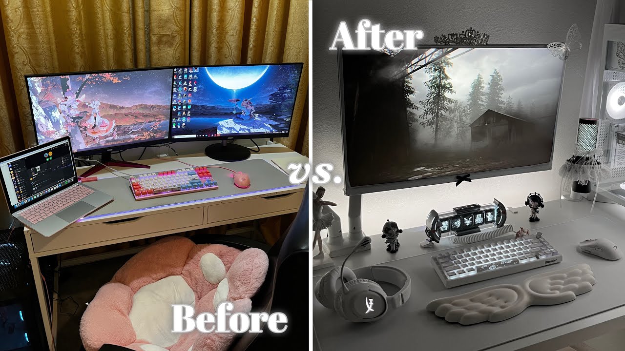 shuying ♡ — Gaming Setup Upgrade: Before & After HyperX Gear (YouTube video ad)