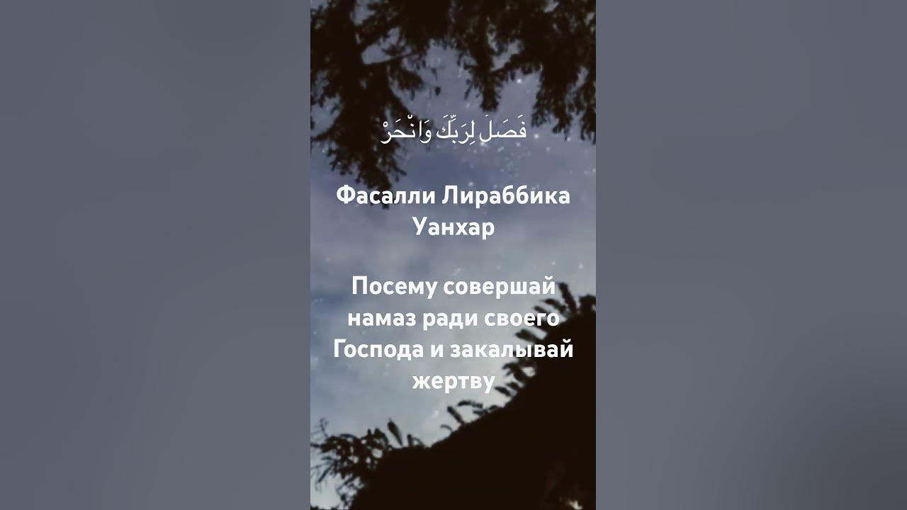 #Сура Аль Каусар #коран #иман #аллах #кавсар #нарусском #транскрипция ...
