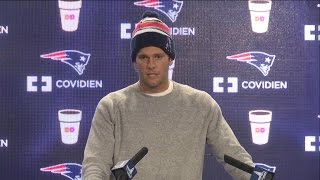 Patriots' QB Tom Brady Says He Didn't Deflate the Footballs