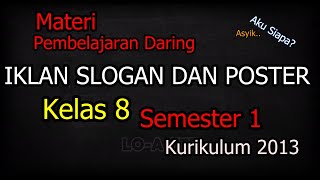 Media Pembelajaran Teks Iklan Slogan Dan Poster Kelas 8 Semester 1 Kurikulum 2013 Literasi Royan