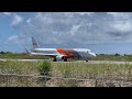 Sky High Embraer E190 Takeoff from Anguilla