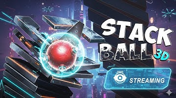 Stack Ball Crash Platform Gameplay Live #gaming #live #stackball #new #stackballcrashplatform