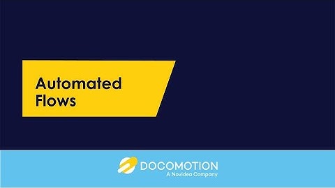 Automated Flows