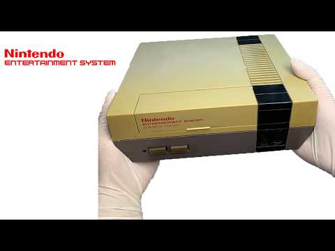 Restoring a Broken Nintendo NES with Retrobright; No Talking; ASMR