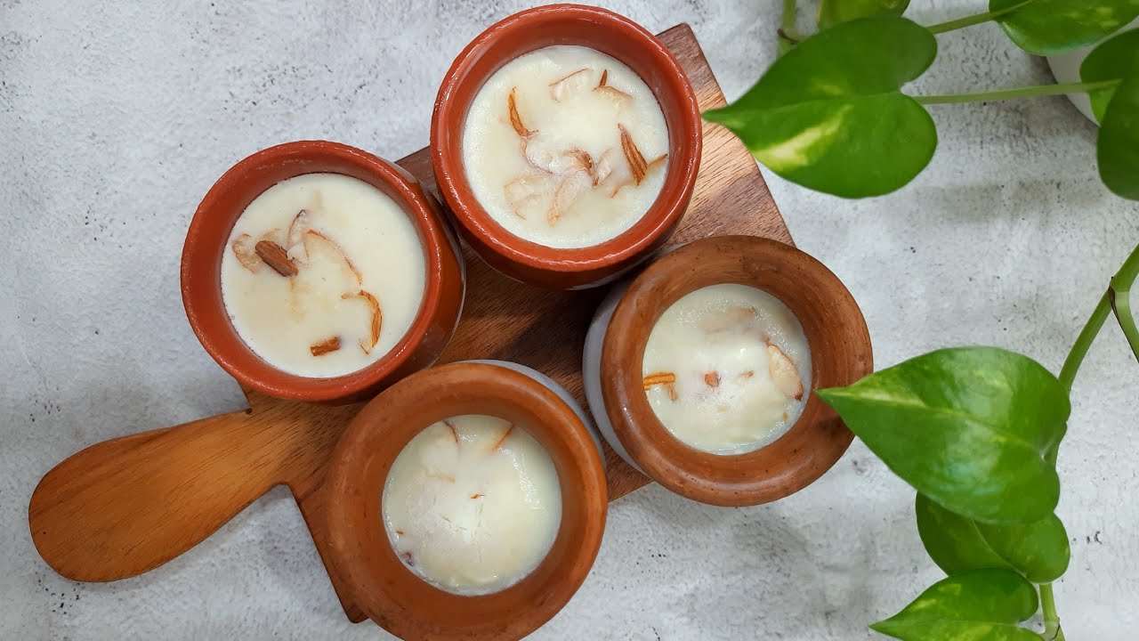 Matka Kulfi Recipe Summer Dessert Malai Kulfi Homemade Ice Cream