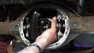 Jeep tj wheel bearing - YouTube