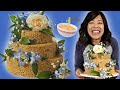 How to Make an INSTANT NOODLE Cake 🇮🇩 Indomie Cake