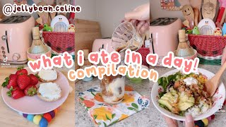 🥐✨ AESTHETIC WHAT I EAT IN A DAY by @jellybean.celine | TIKTOK COMPILATION