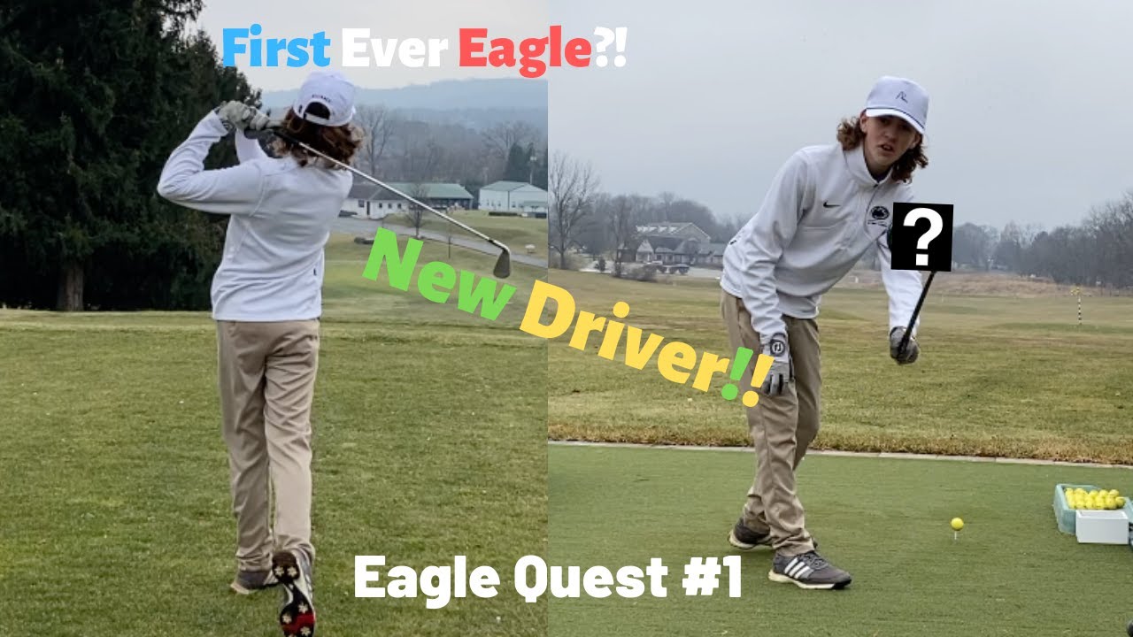 My First Ever Eagle?! + My 2020 Driver Reveal Eagle Quest YouTube