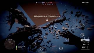 Battlefield 1 Open Beta spawn under the map
