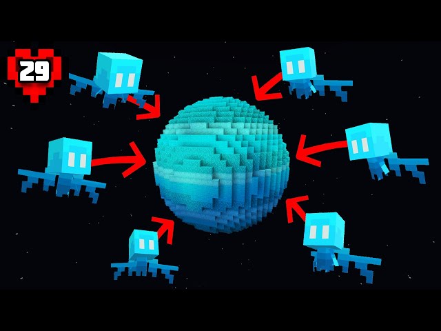 I Trapped 100 Allays in a PLANET in Minecraft Hardcore! class=