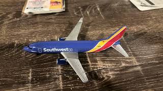 My Southwest Airlines Regular Livery Single Plane Model By Daron!