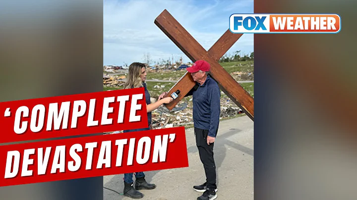 Man With Cross Walks Through Kentucky Town Decimated By Tornado: ‘Complete And Total Devastation’