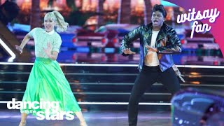 Jimmie Allen and Emma Slater Grease Night Foxtrot (Week 5) | Dancing With The Stars