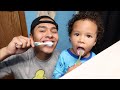 Daddy and Son First Sleep Over!! | DAD VLOG