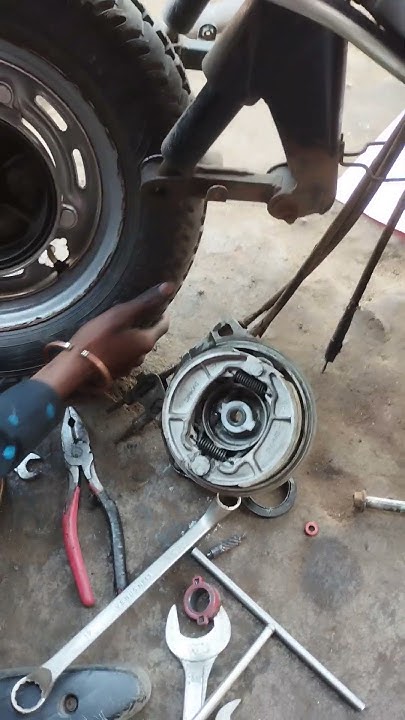 Activa Front Wheel Brake Shoe Setting shortsfeed trending machine activa-front-wheel-brake-shoe-setting-shortsfeed-trending-machine