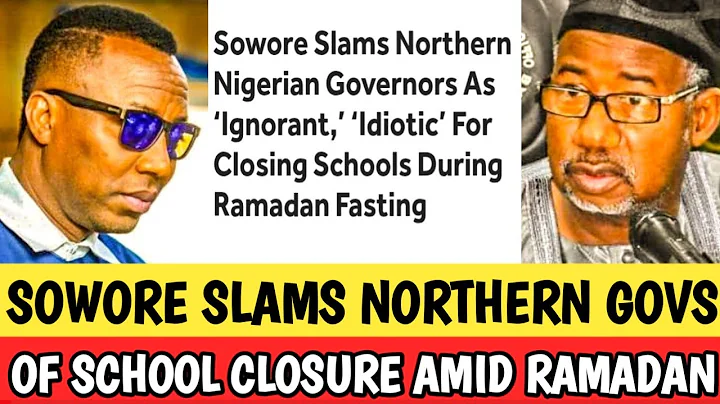 FEARLESS! 🔥Sowore Slams Northern Governors for Closing Schools During Ramadan