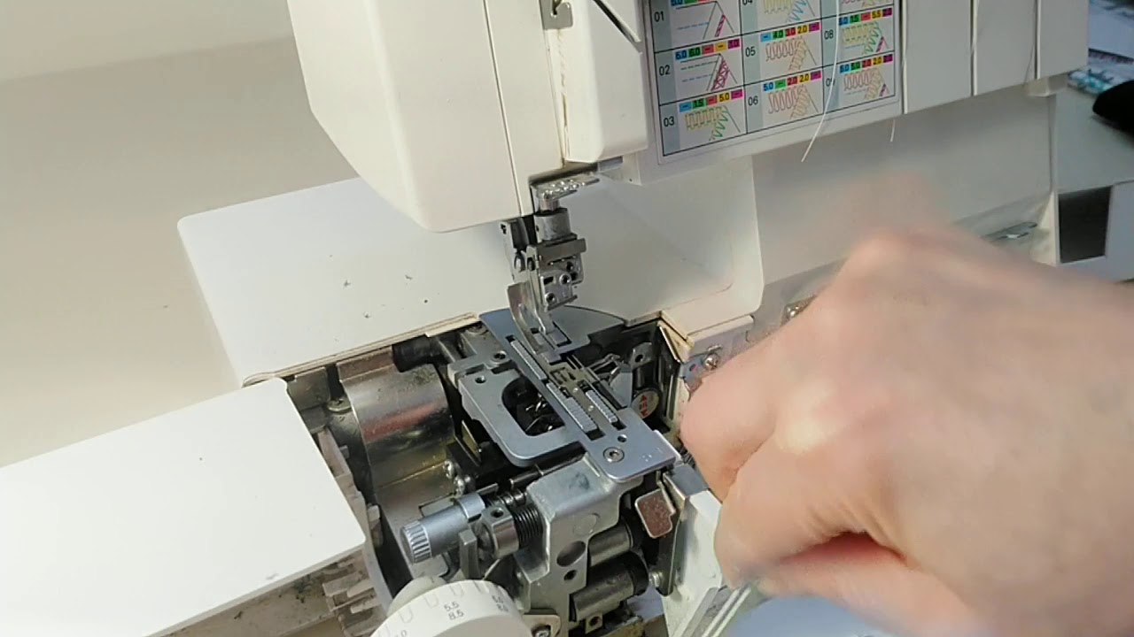 Как почистить коверлок Pfaff 4852🧹