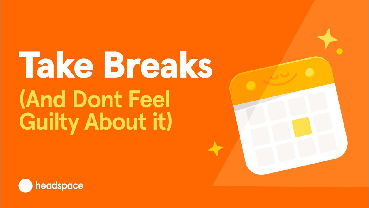 Being "Unproductive": Three Tips to Stop Feeling Guilty About Taking Breaks