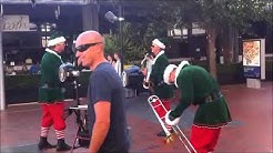 Family of Brass Elves Spotted Christmas Time 2014 at Knox Ozone