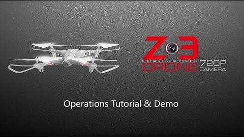 Syma Z3 Operations Tutorial & Demo
