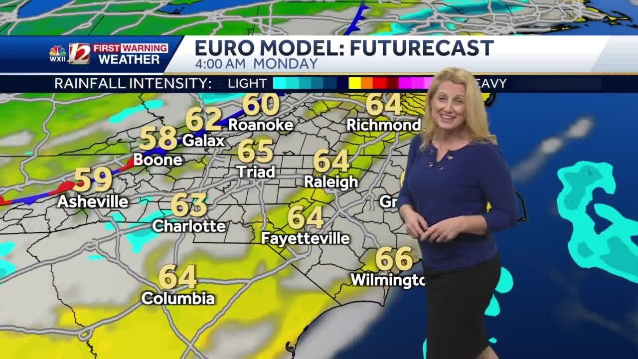 Warm Afternoons Continue & Rising Rain Chances This Weekend - YouTube