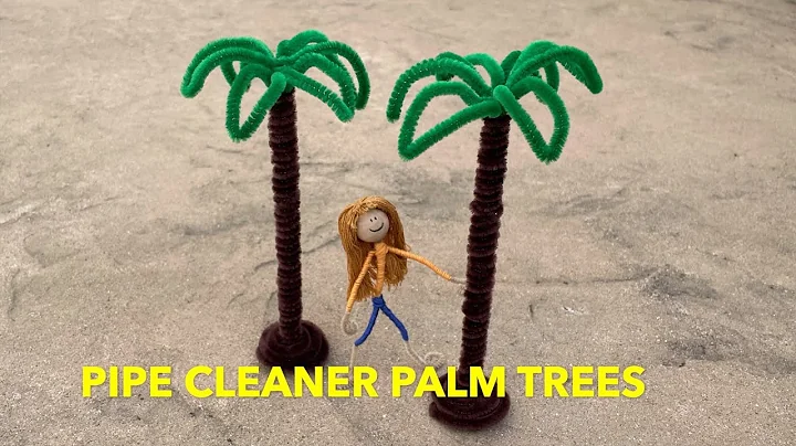Pipe Cleaner Palm Tree | Miniature Trees