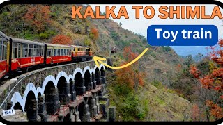 Toy train | kalka to shimla | Shimla toy train journey