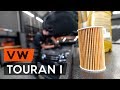 How to change oil filter and engine oil on VW TOURAN 1 (1T3) [TUTORIAL AUTODOC]