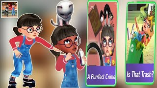 Nick And Tani Funny Story/Level A Purrfect Crime,Is That Trash? gameplay (android,ios) Funny Tani😀