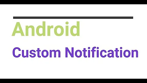 Android Kotlin How to Create Custom Notification using XML Layout