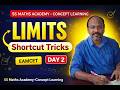 Limits Day 2 🔥  Easy Tricks for EAMCET  SS Maths Academy