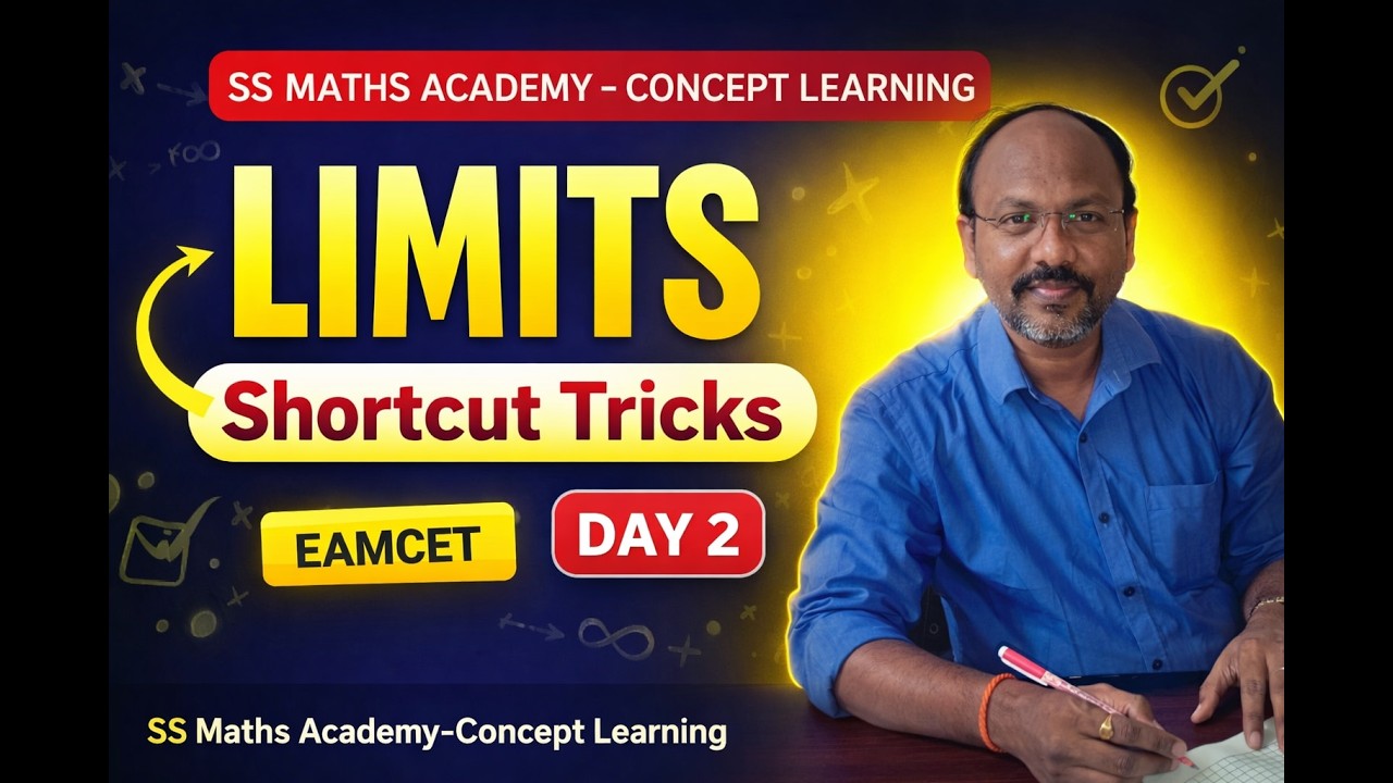 Limits Day 2 🔥 Easy Tricks for EAMCET SS Maths Academy - YouTube