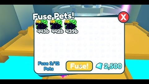 What happens if you fuse 3 rainbow haxolotl pet simulator x