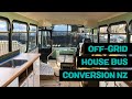 We passed COF, kitchen, table, and tiles installed, 1984 Isuzu JCR500 school bus conversion (S1E15)