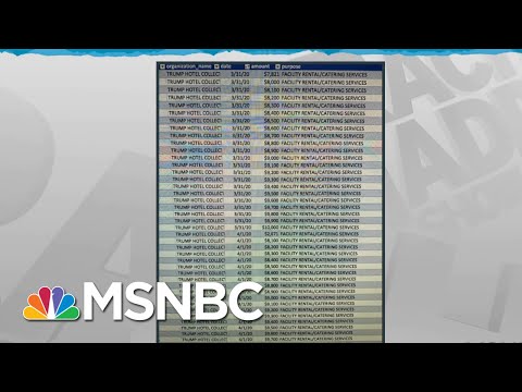 Trump Using Properties To Turn Campaign Cash Into Personal Profit | Rachel Maddow | MSNBC