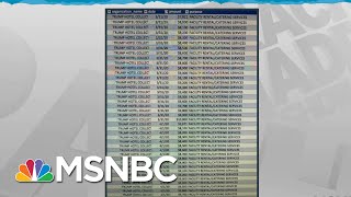 Trump Using Properties To Turn Campaign Cash Into Personal Profit | Rachel Maddow | MSNBC