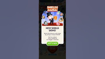 Monopoly Go: Shield Mania - New Shield Skin Feature😍 #monopolygo