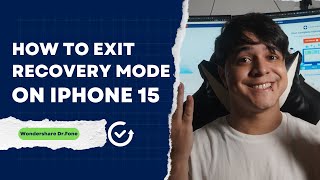 Effortless Methods To Exit Recovery Mode on iPhone 15