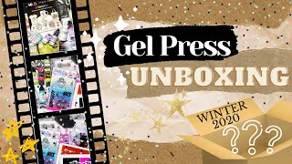 Gel Press Unboxing: Fall/Winter 2020