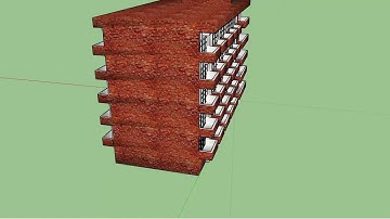 Designing Dormitory layout using SketchUp