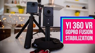 Yi 360 VR NEW stabilization feature VS GoPro Fusion - Which one is better? screenshot 3
