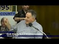 January Cook County Board Meeting