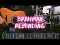 reminding Brahman Сover / Guitar Tab / Lesson / Tutorial