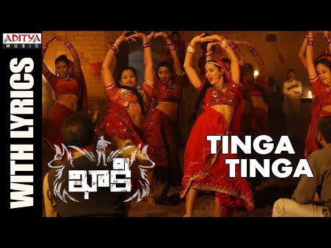 Tinga Tinga Song With Lyrics || Khakee Telugu Movie || Karthi, Rakul Preet || Ghibran