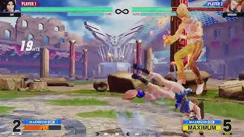 THE KING OF FIGHTERS XV_20220409015330 Mai shiranui 100% combo kofxv kof15
