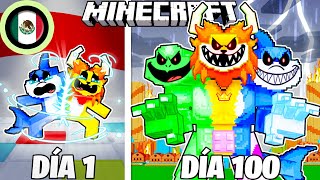 ¡Sobreviví 100 DÍAS como LOS CRITTERS OLVIDADOS en Minecraft HARDCORE!