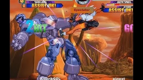 MvC2: Sakura Infinite vs Sentinel by ArturikGDL .:7.26.20:.